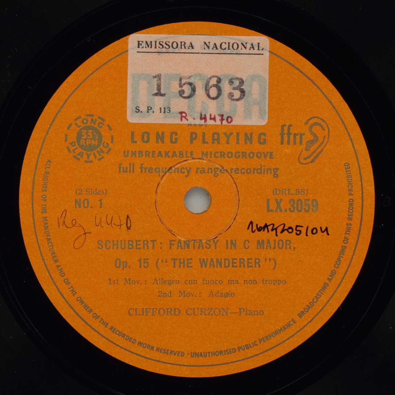 Schubert: Fantasy in C Major Opus 15 - The Wanderer
