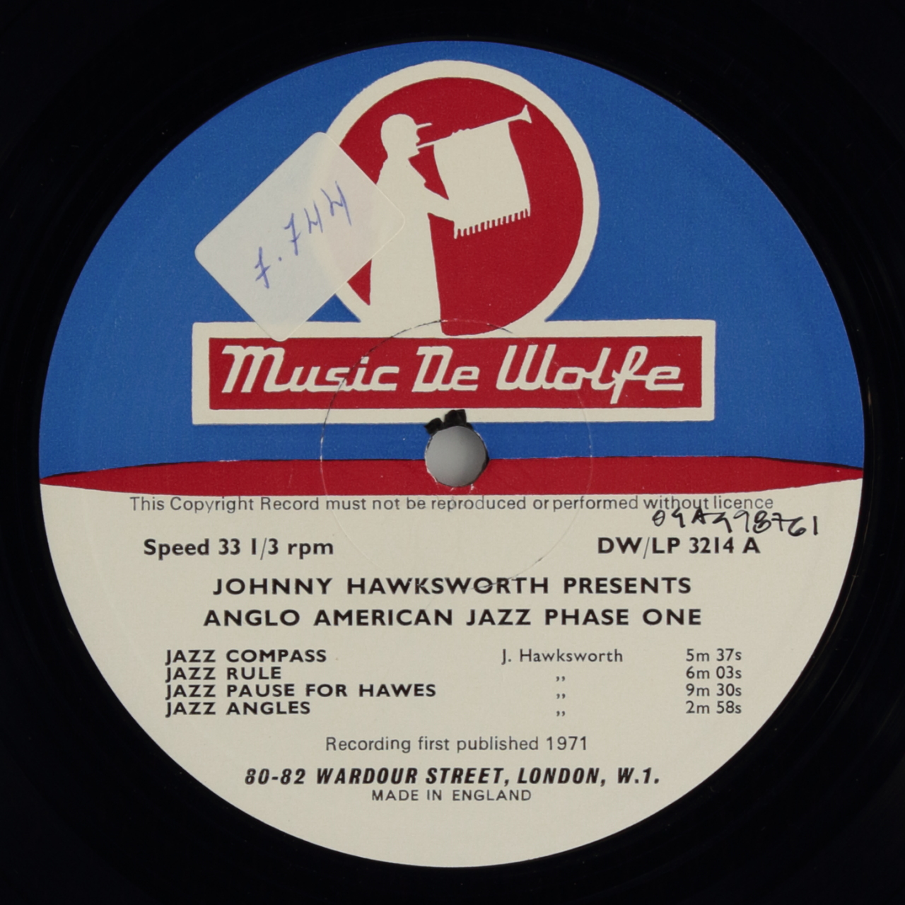 Anglo American Jazz: Phase 1
