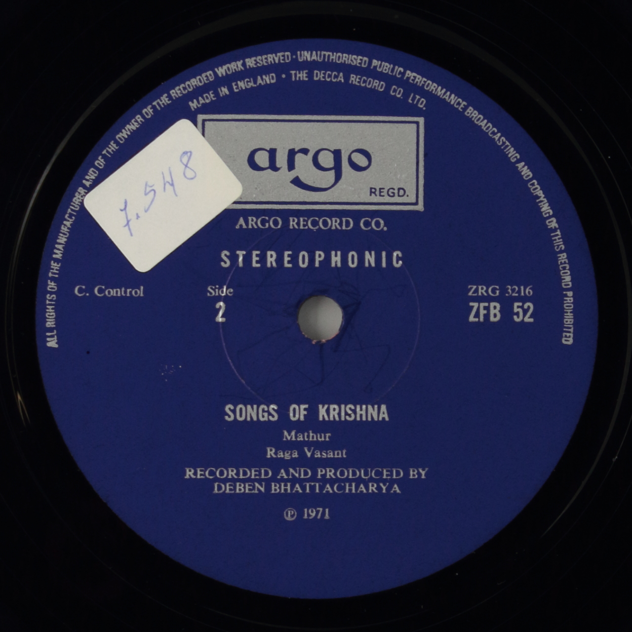Songs of Krishna