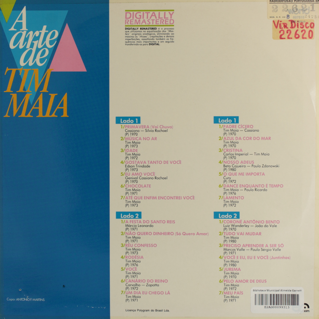 A arte de Tim Maia