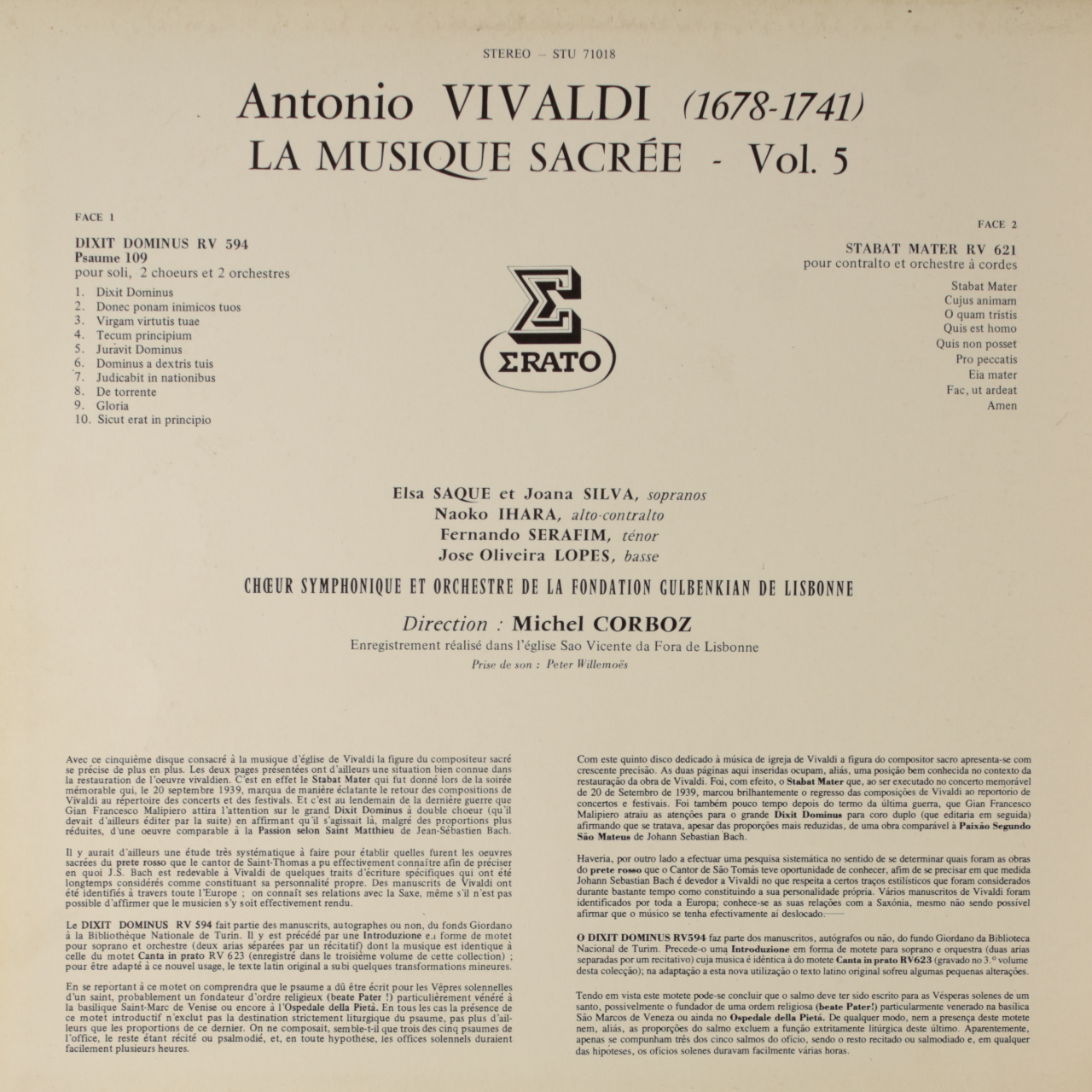 Vivaldi: A música sacra - Vol. 5