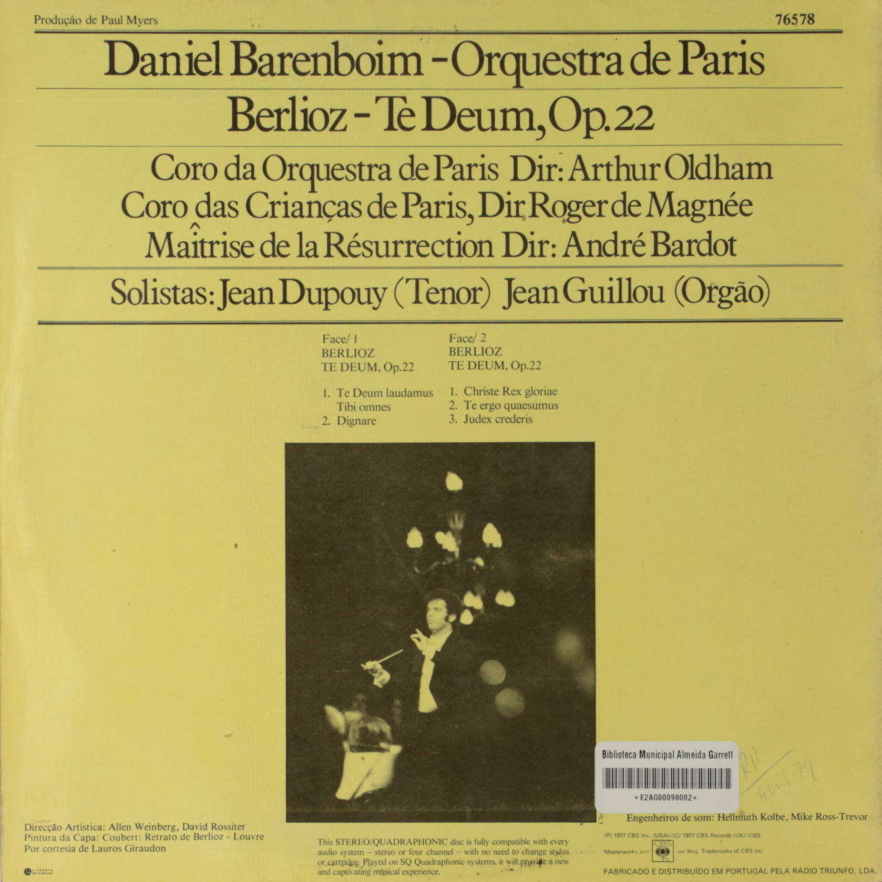 Berlioz: Te Deum