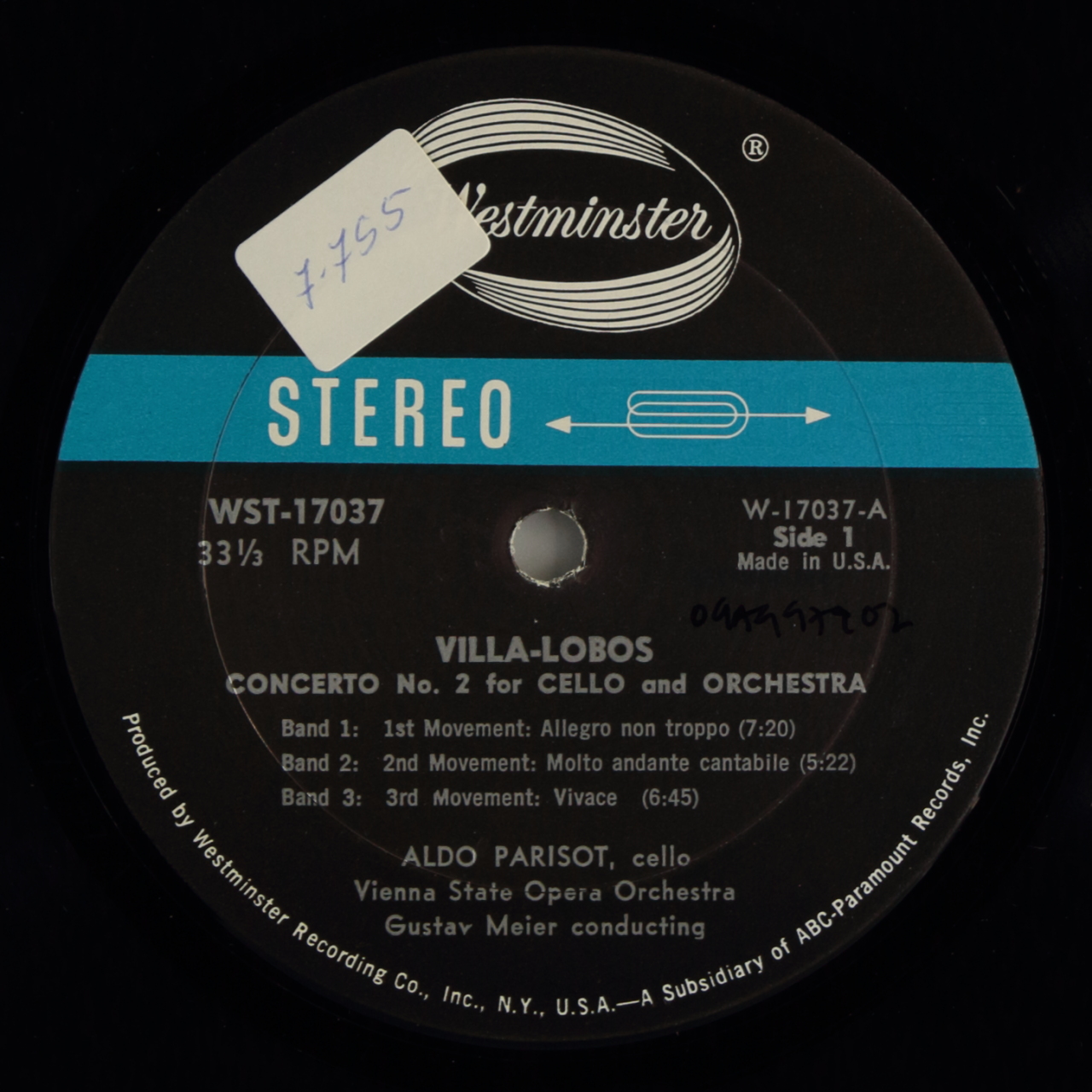 Villa-Lobos: Concerto Nº 2 / Guarnieri: Cello Concerto