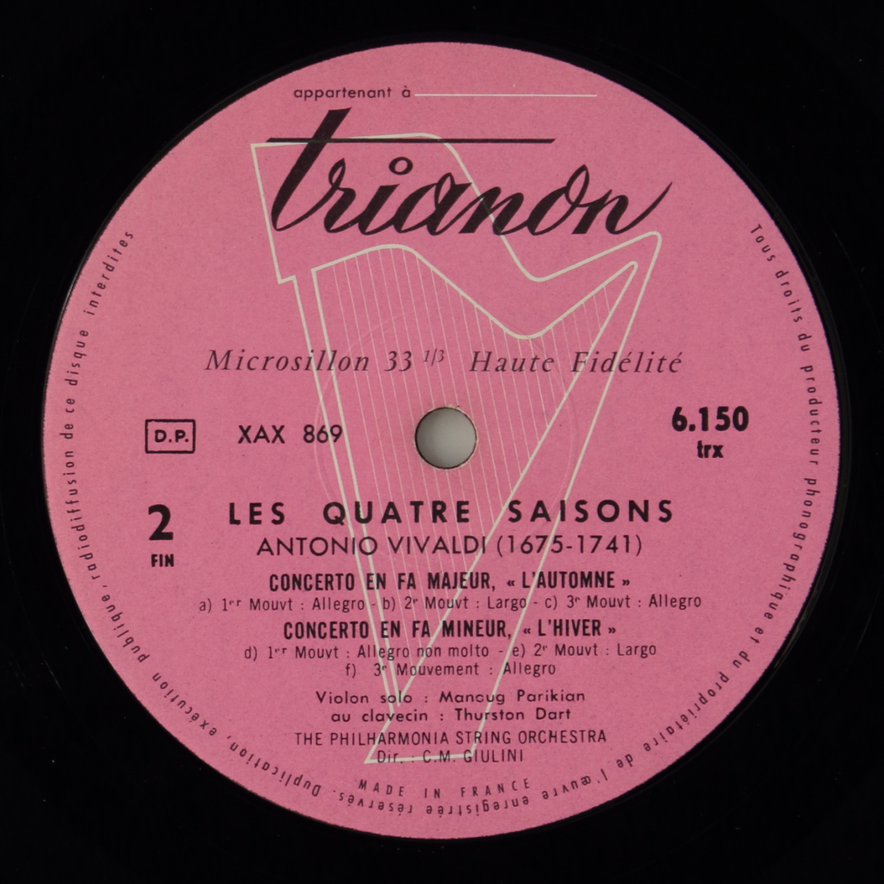 Vivaldi: Les quatre saisons