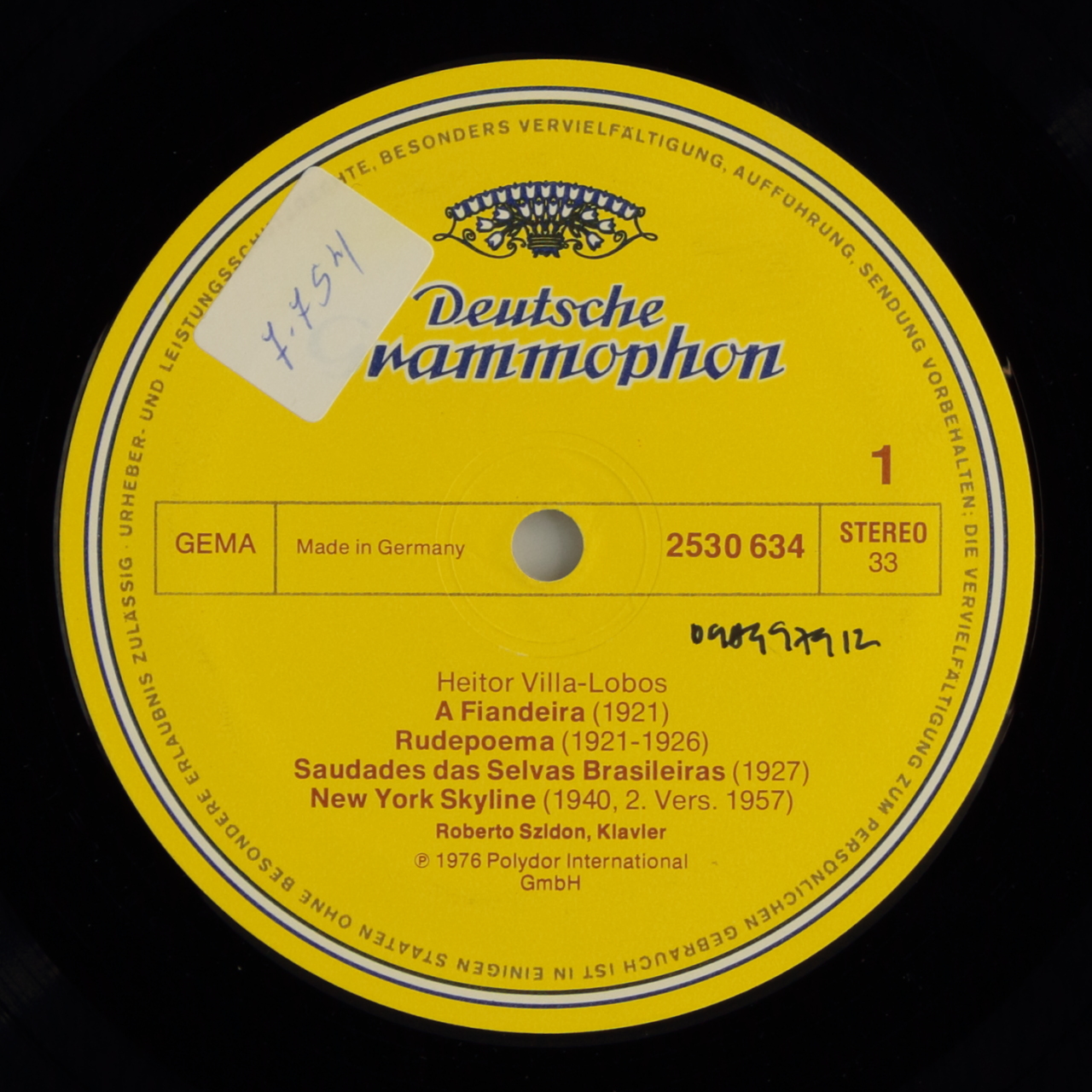 Villa-Lobos: Klaviermusik
