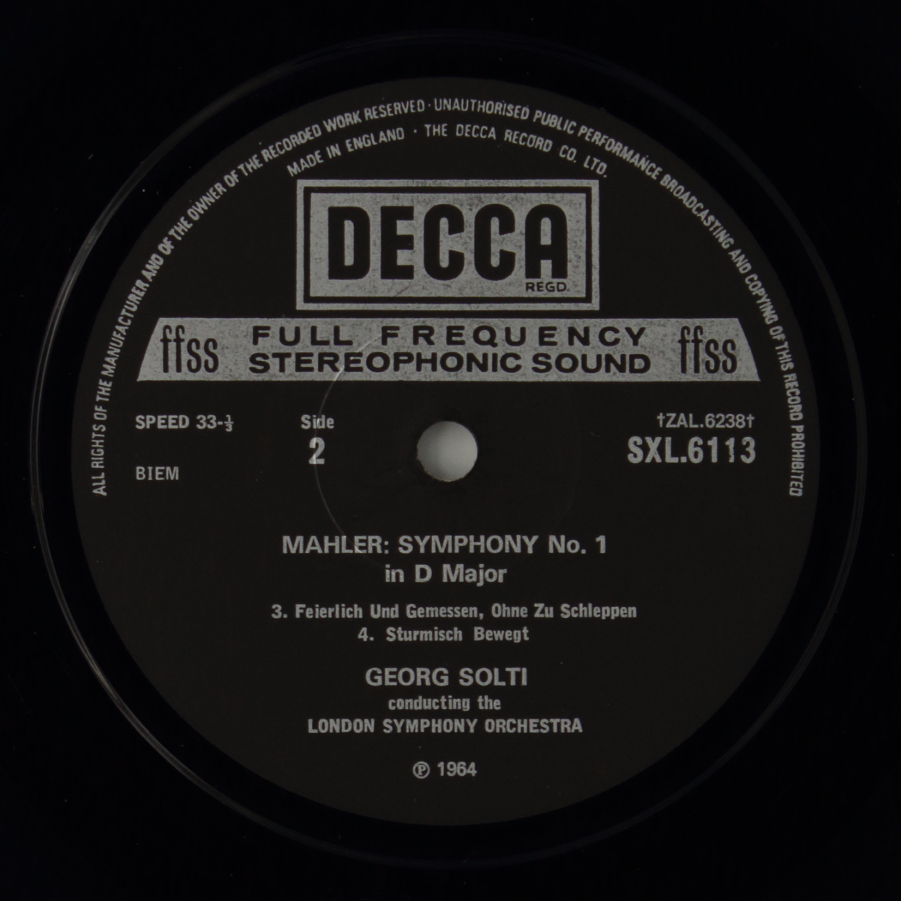 Mahler: Symphony Nº 1