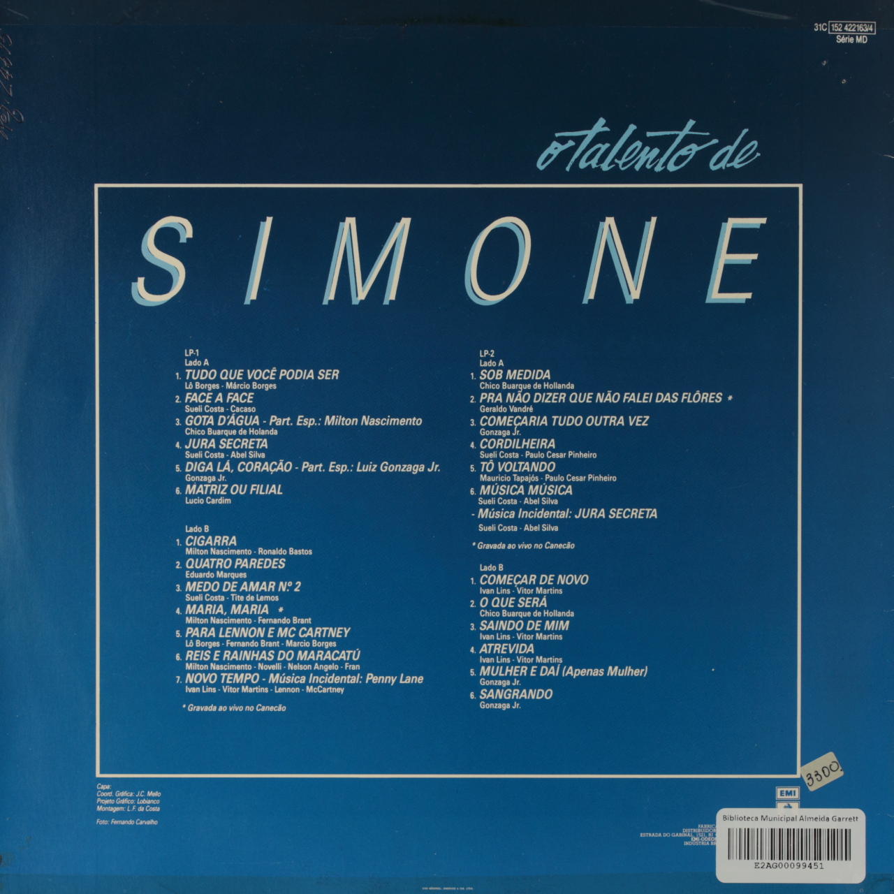 O talento de Simone