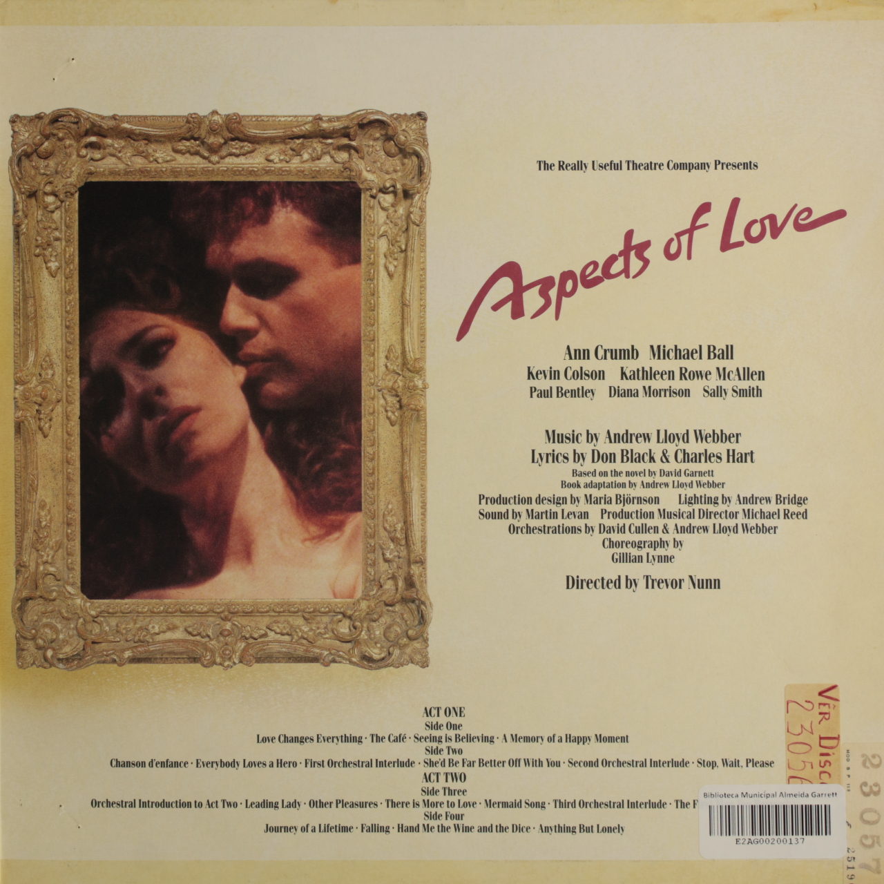 Aspects of Love