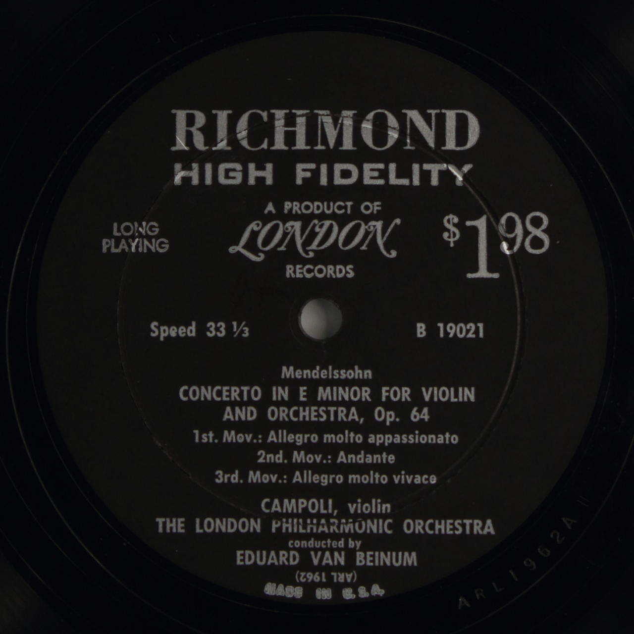Mendelssohn: Violin concerto in E Minor / Bruch: Violin Concerto Nº 1 in G Minor