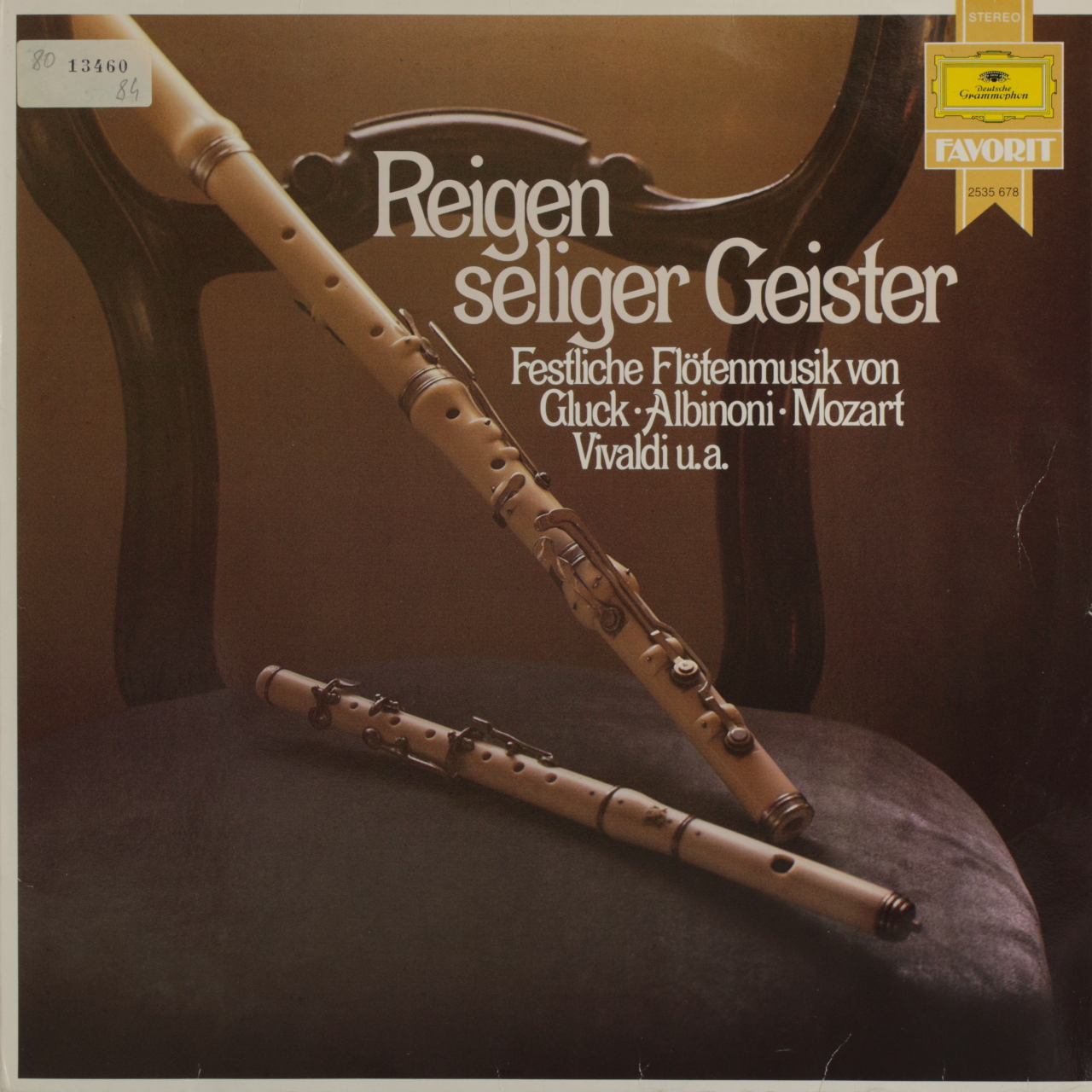 Reigen seliger Geister - Festliche Flötenmusik von Gluck, Albinoni, Mozart, Vivaldi u.a.
