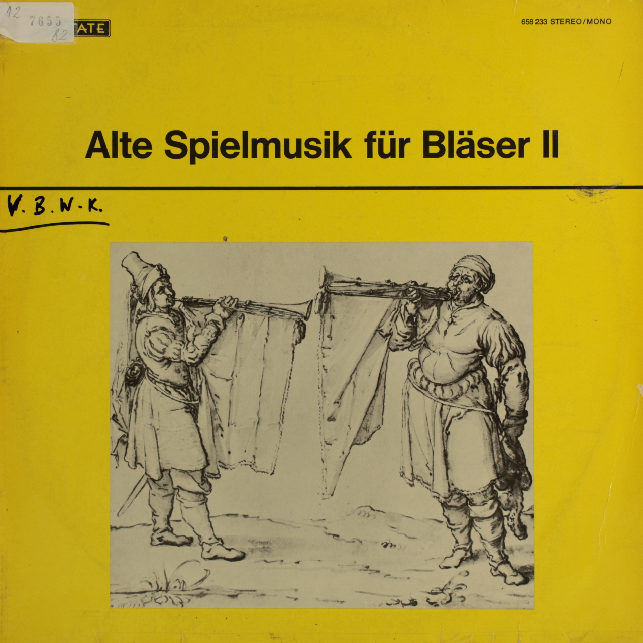 Alte Spielmusik für Bläser II
