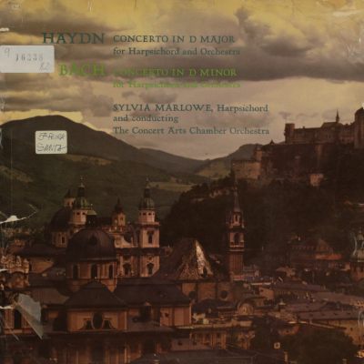 Haydn: Concerto in D Major for Harpsichord and Orchestra / Bach: Concerto in D Minor for Harspichord