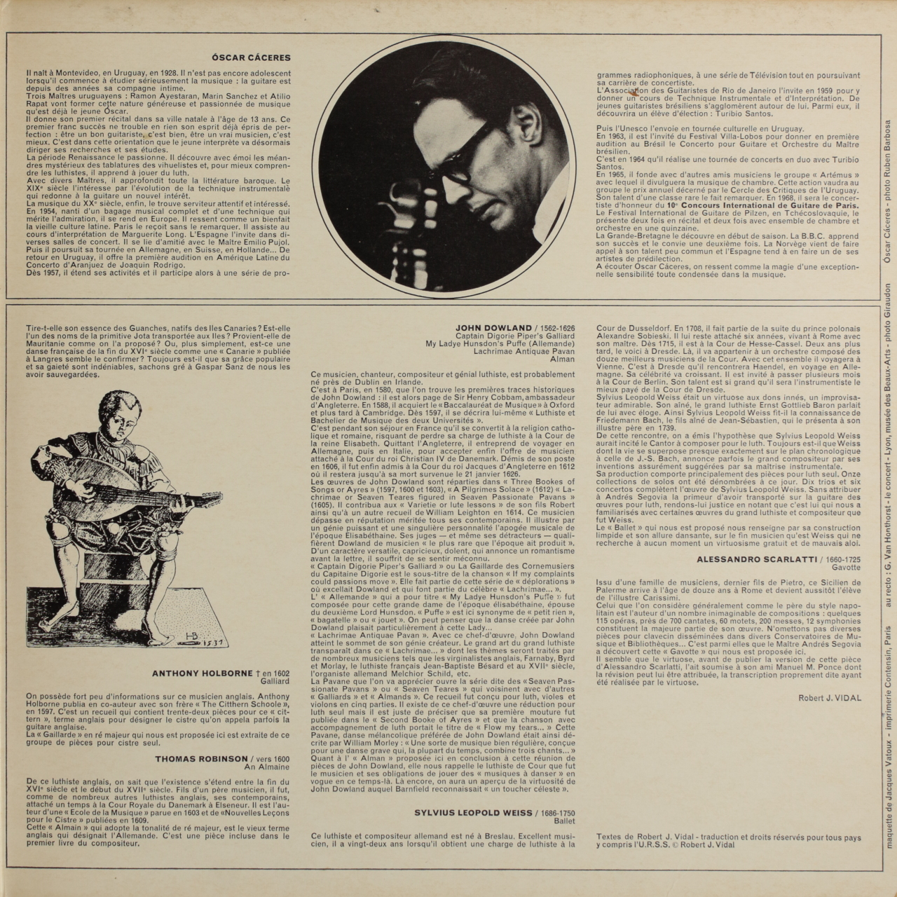 Vihuelistes, luthistes & guitaristes