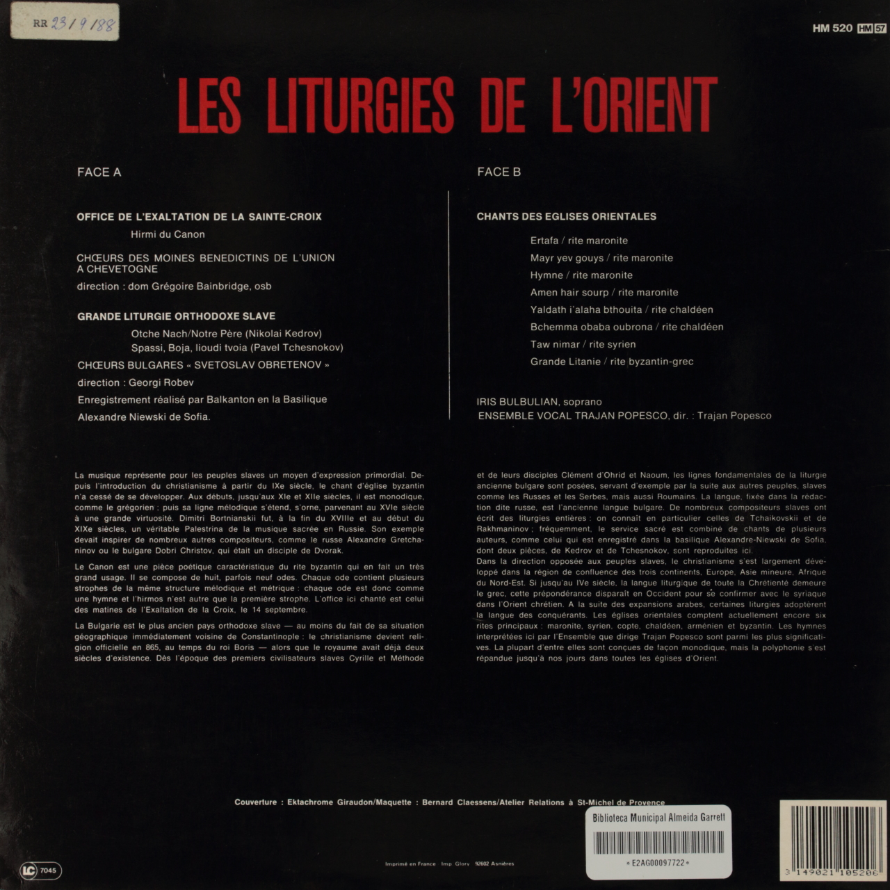 Les liturgies de lOrient