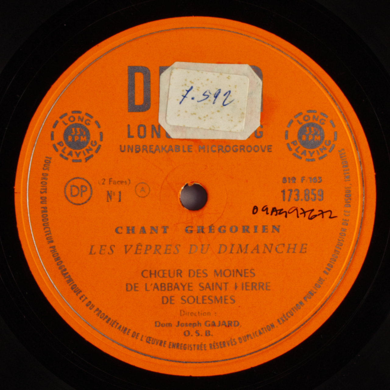 Chant grégorien - Les Vêpres du Dimanche; Les Complies