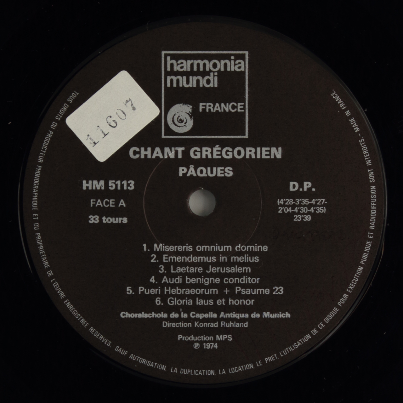Chant grégorien pour le temps de Pascal