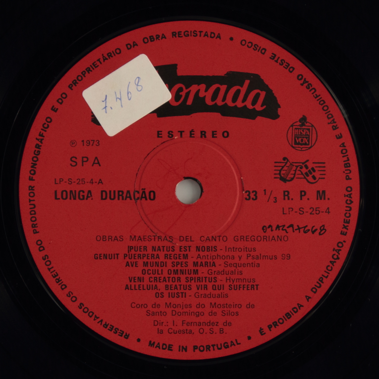 Obras maestras del canto gregoriano