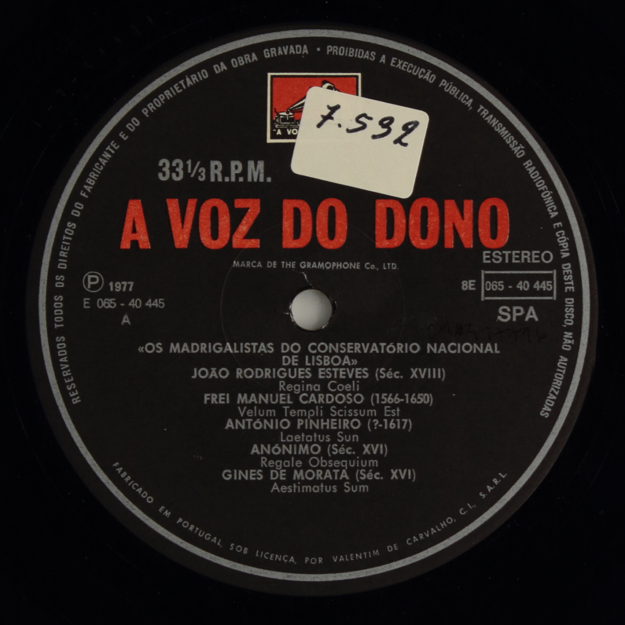 Música polifónica dos séculos XVI, XVII e XVIII