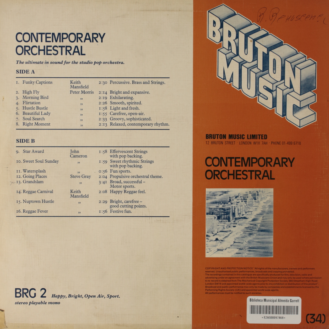 Contemporary Orchestral