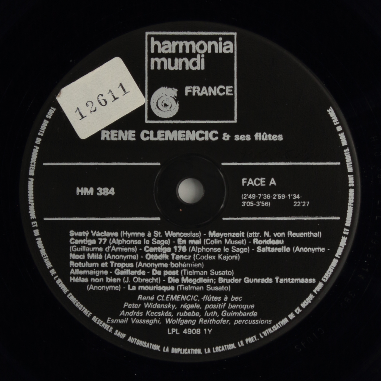 René Clemencic et ses flûtes