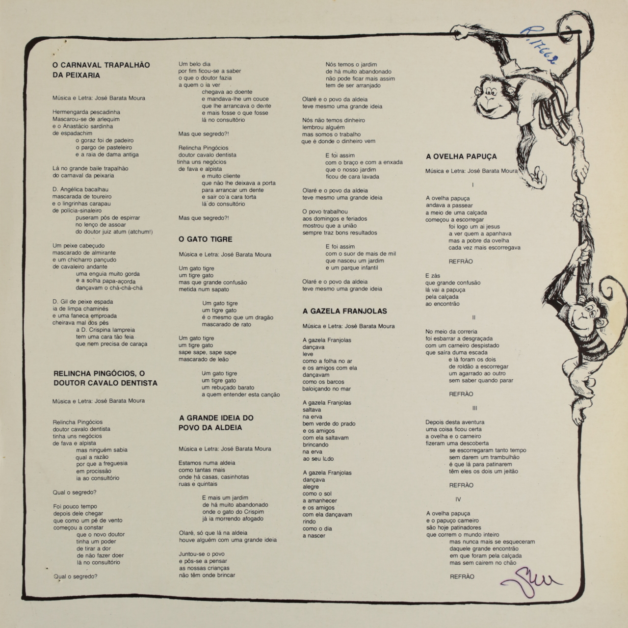 A mudança do macaco Zacarias