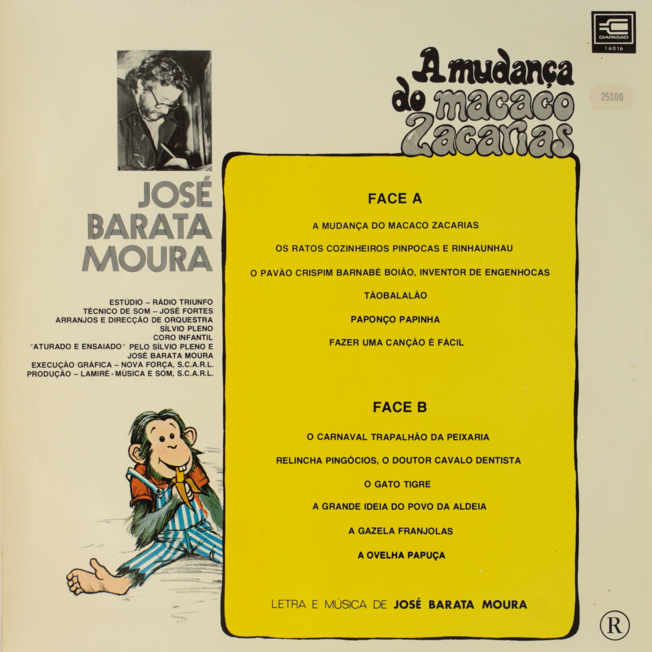 A mudança do macaco Zacarias