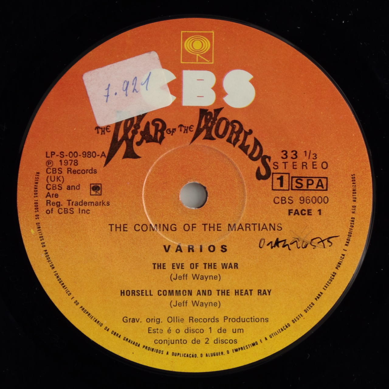 Jeff Waynes Musical Version of the War of the Worlds