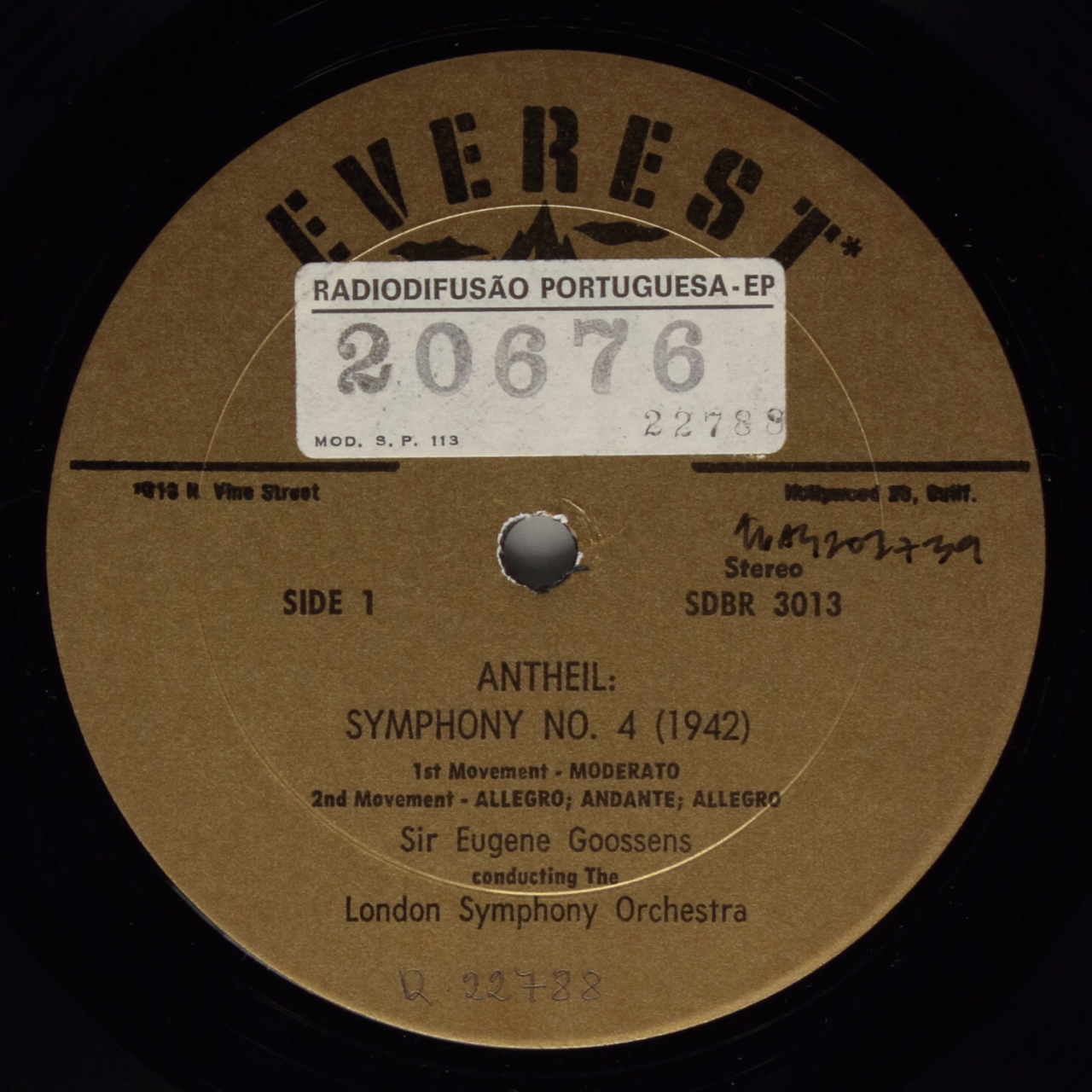 Antheil: Symphony No. 4 / Ginastera: Estancia Ballet Suite