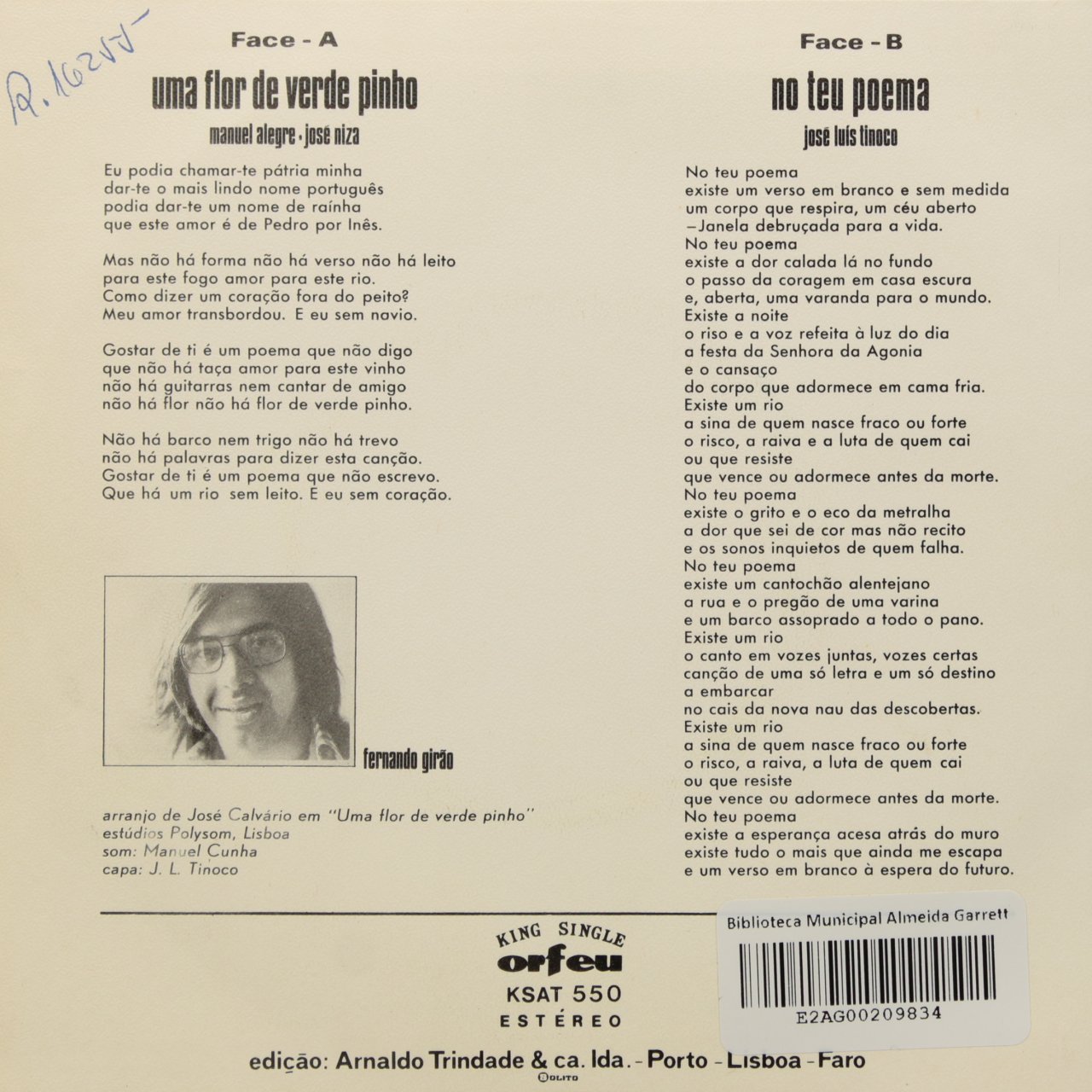 Uma flor de verde pinho