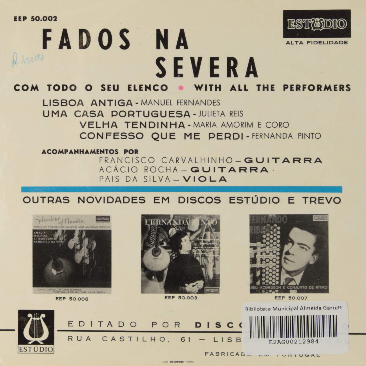 Fados na Severa 2
