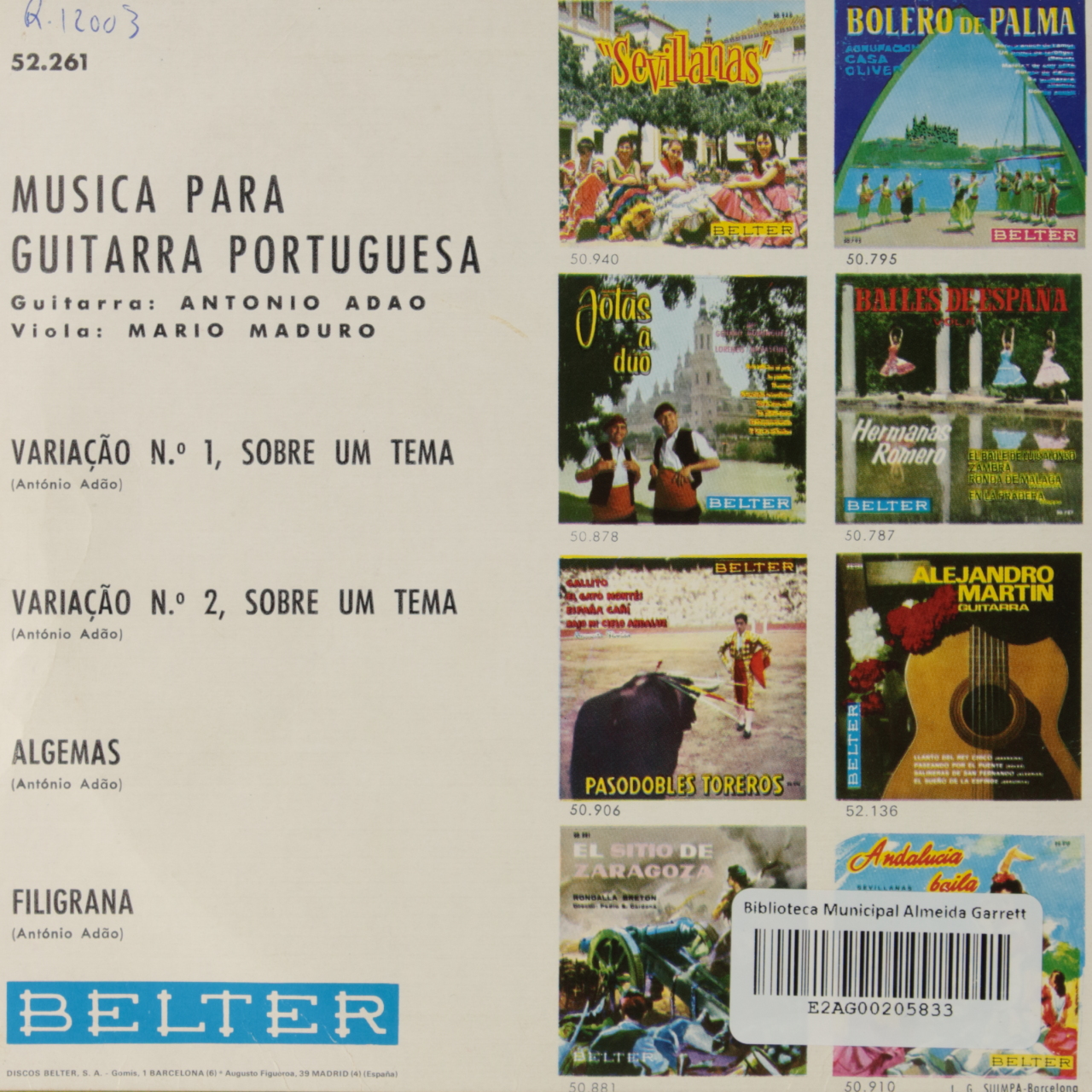 Música para guitarra portuguesa