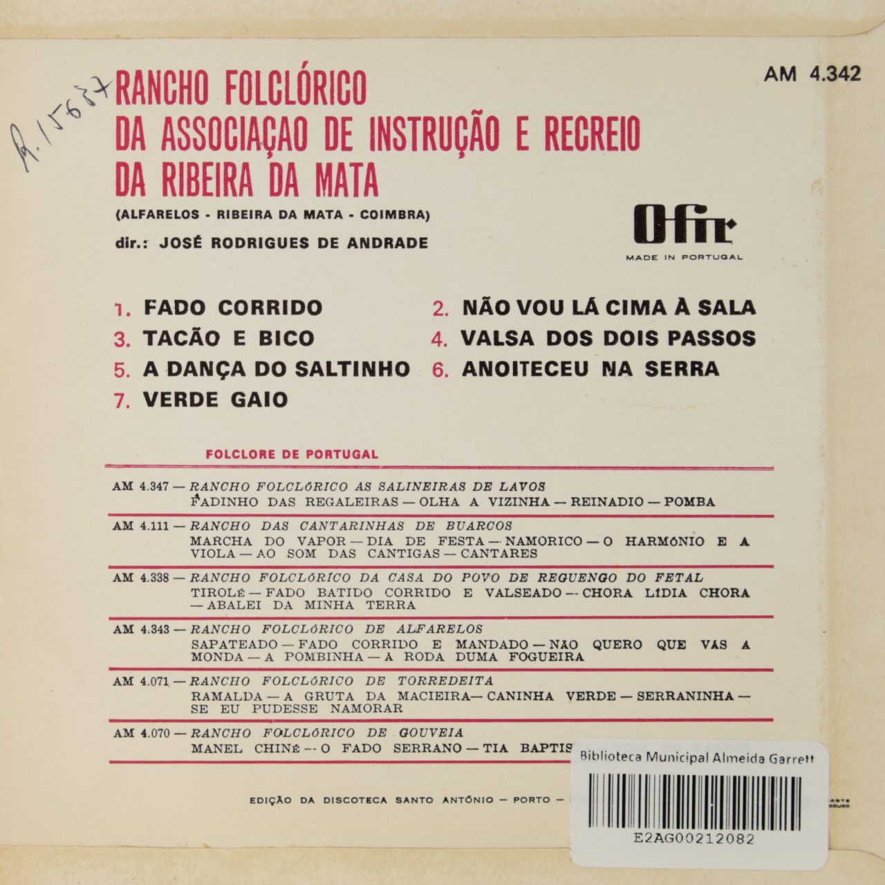 Rancho Folclórico da Ribeira da Mata