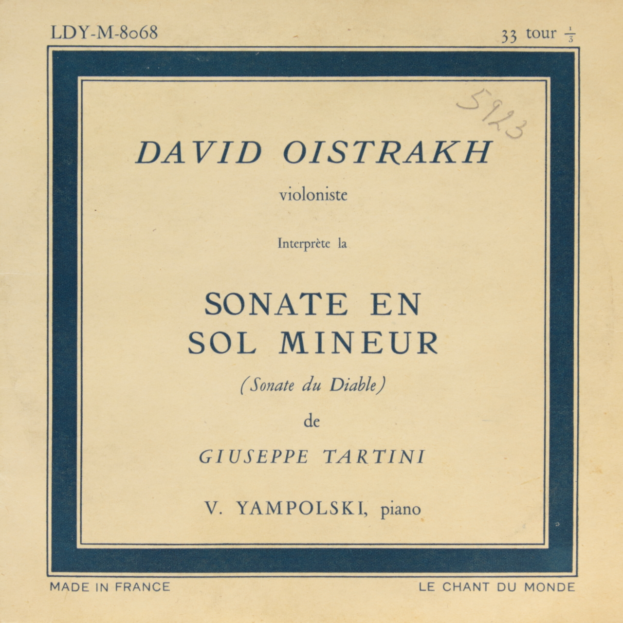 Tartini: Sonate du diable