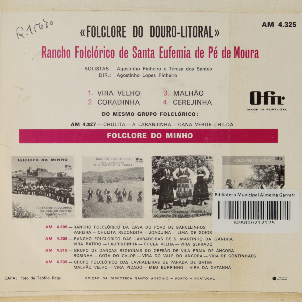 Rancho Folclórico de Santa Eufémia de Pé de Moura