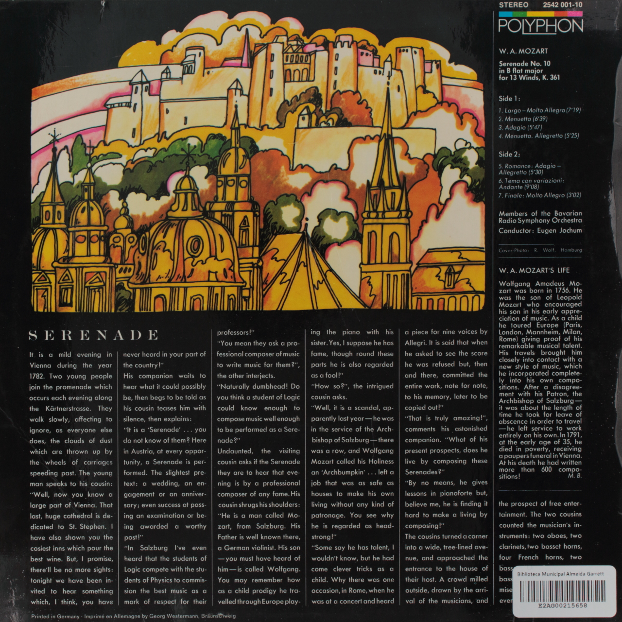 Mozart: Serenade for 13 Winds