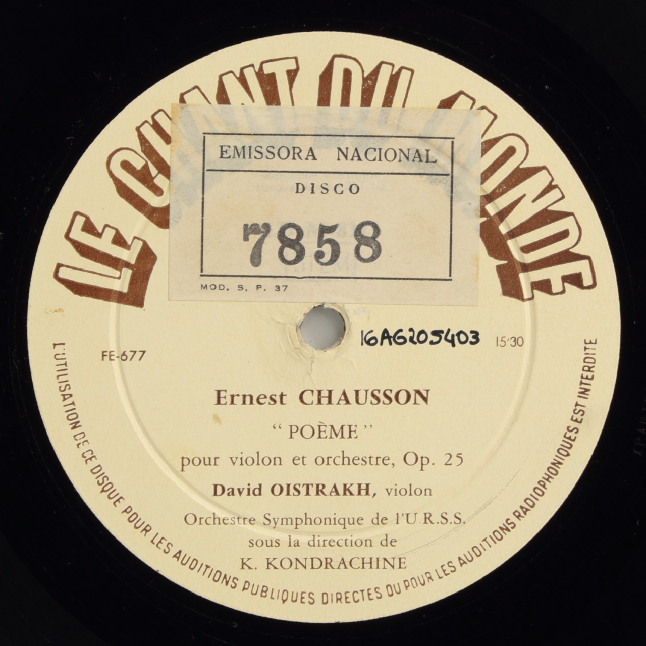 Chausson: Poème / Ravel: Tzigane