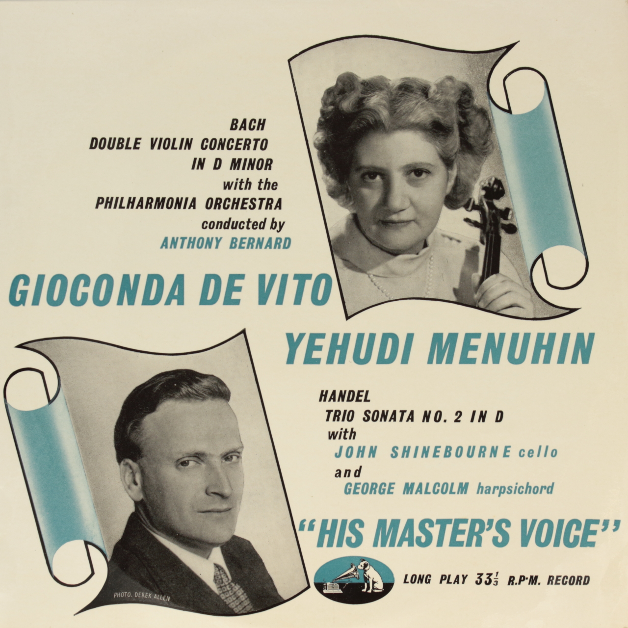 Bach: Double Concerto in D Minor / Handel: Trio Sonata No. 2 in D Major