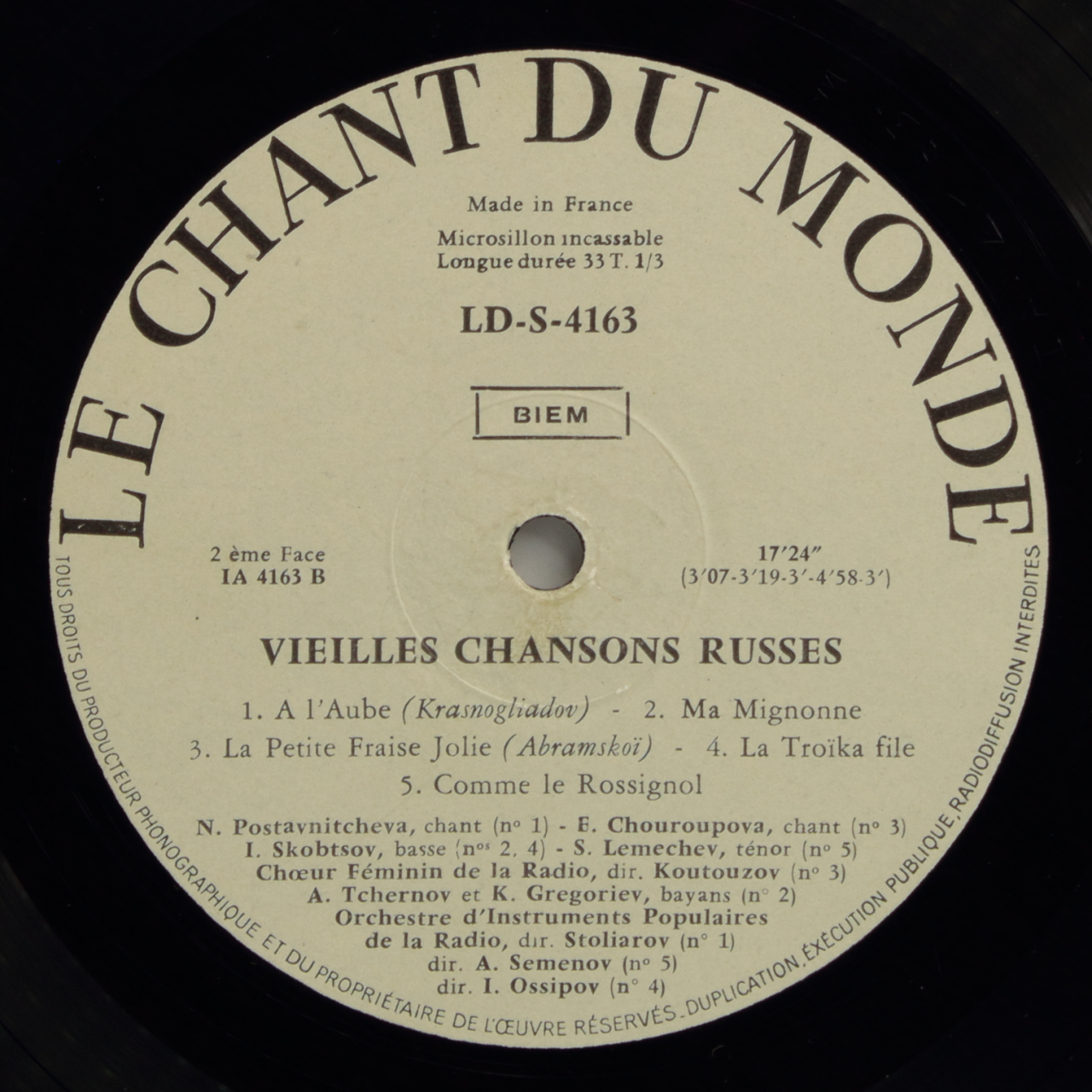 Vieilles Chansons Russes