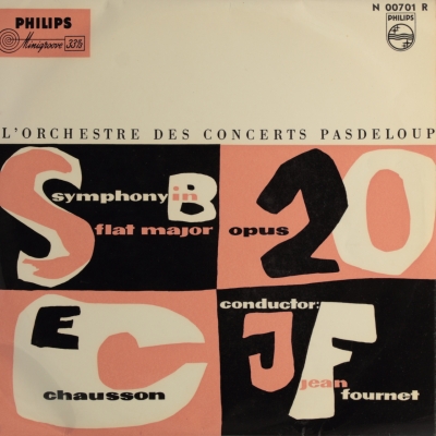 Chausson: Symphony in B Flat Major Opus 20