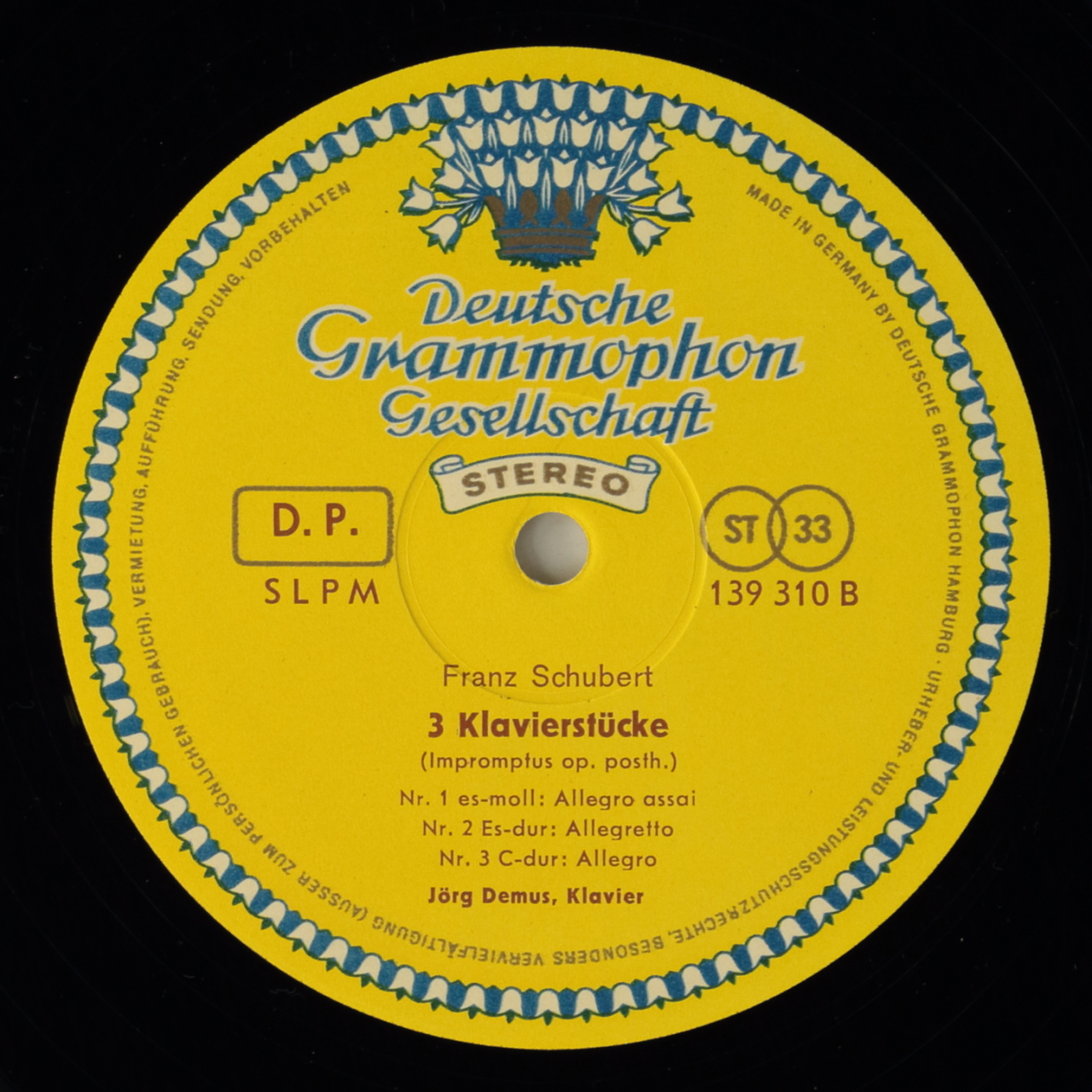Schubert: Moments musicaux op. 94; 3 Klavierstücke