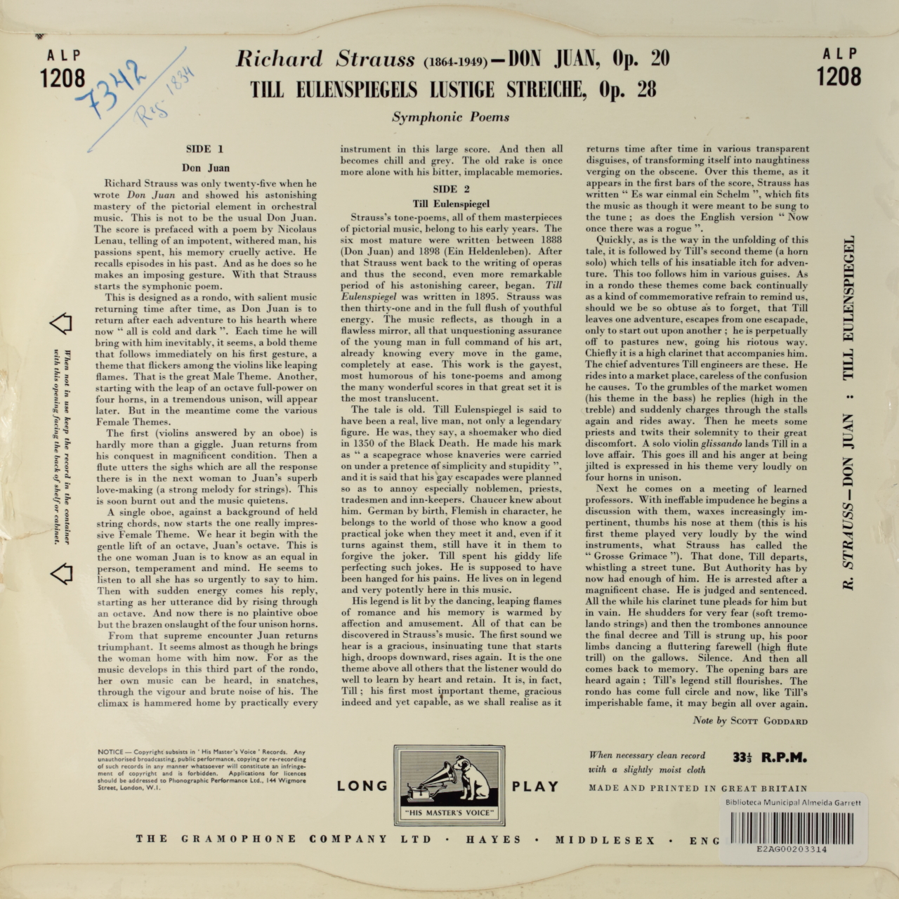 Strauss, Richard: Don Juan/Till Eulenspiegel