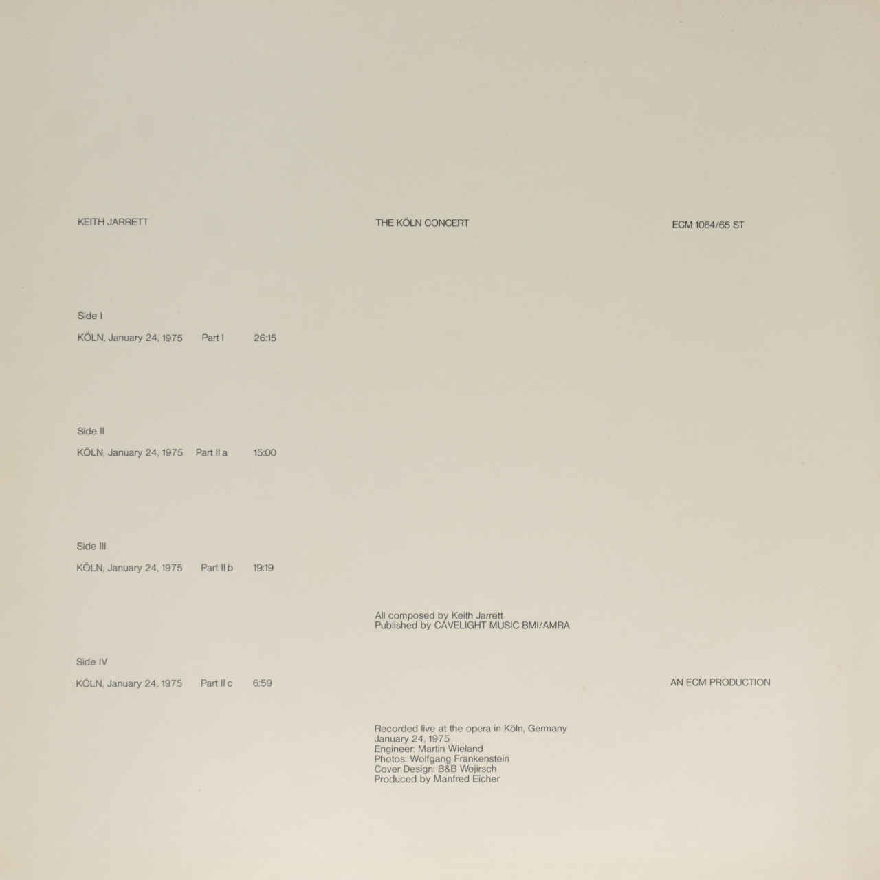 The Köln Concert