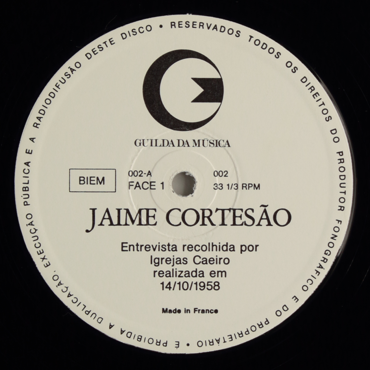Entrevista 3: Jaime Cortesão