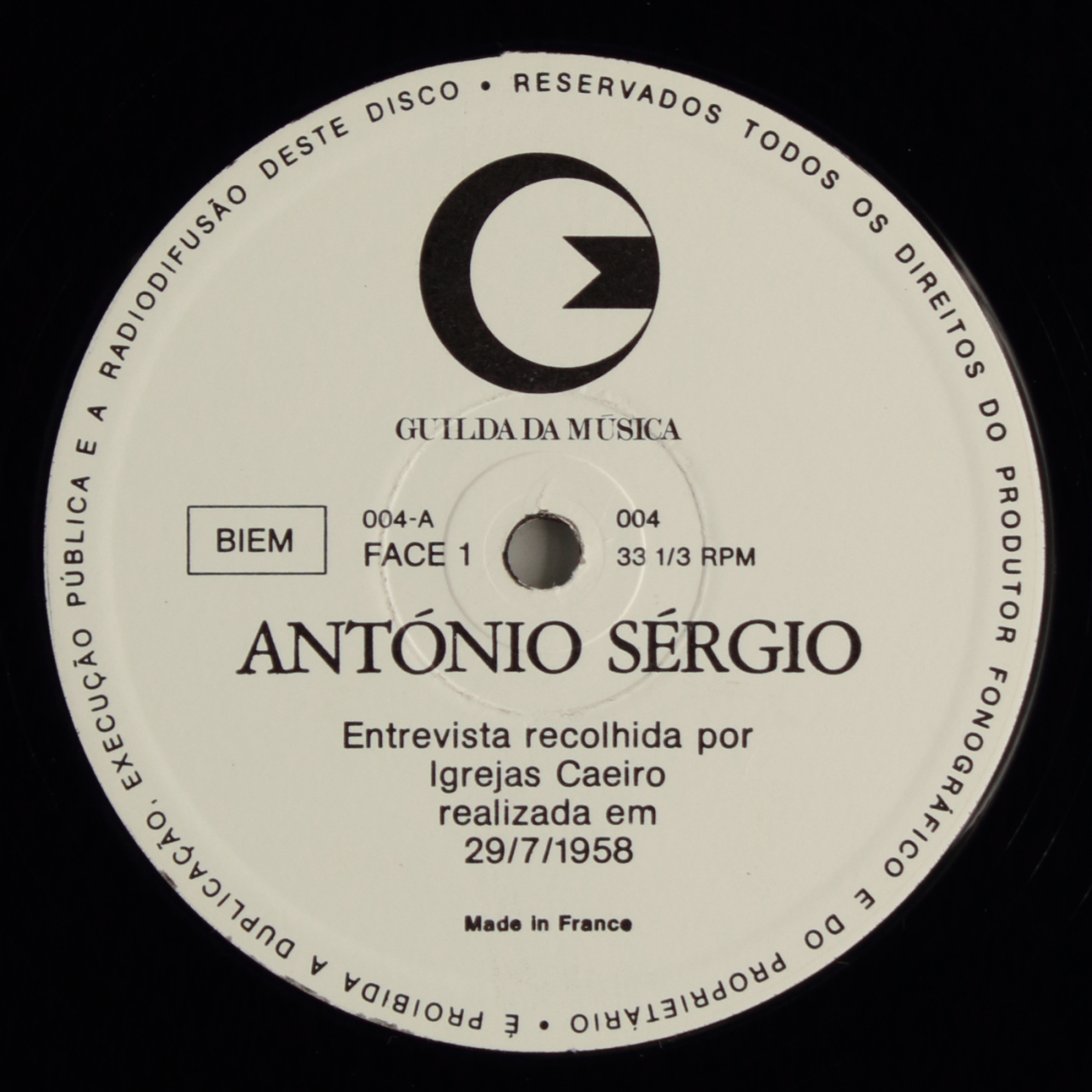 Entrevista 4: António Sérgio