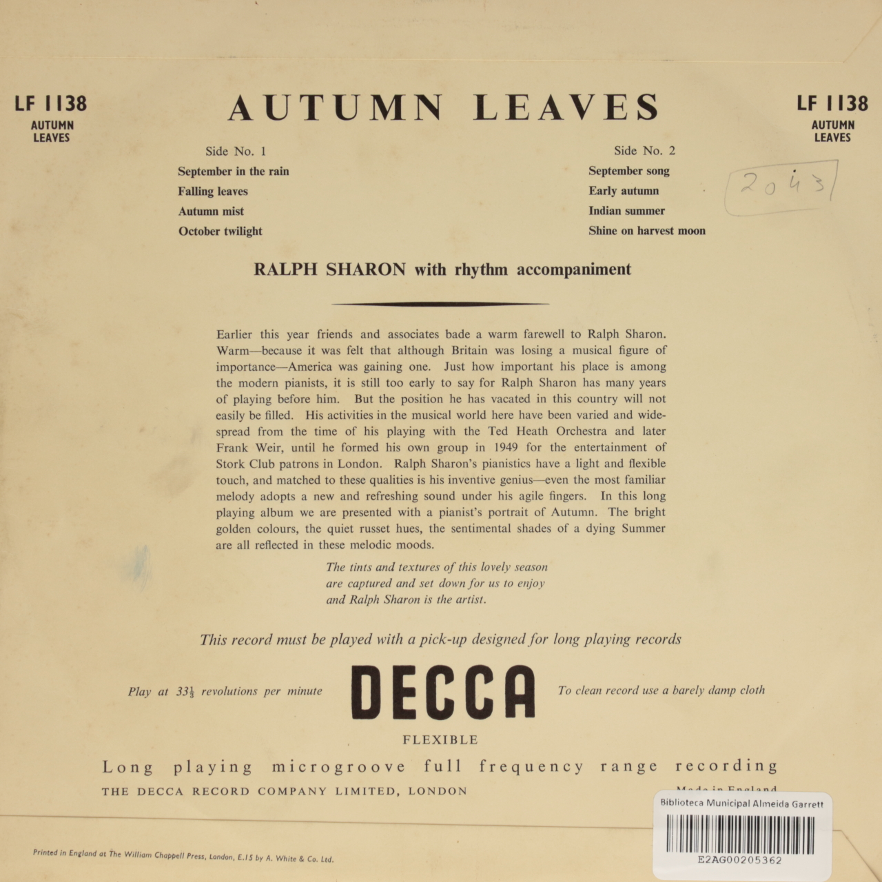 Autumn Leaves