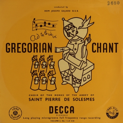 Gregorian Chant Volume 2 No. 1