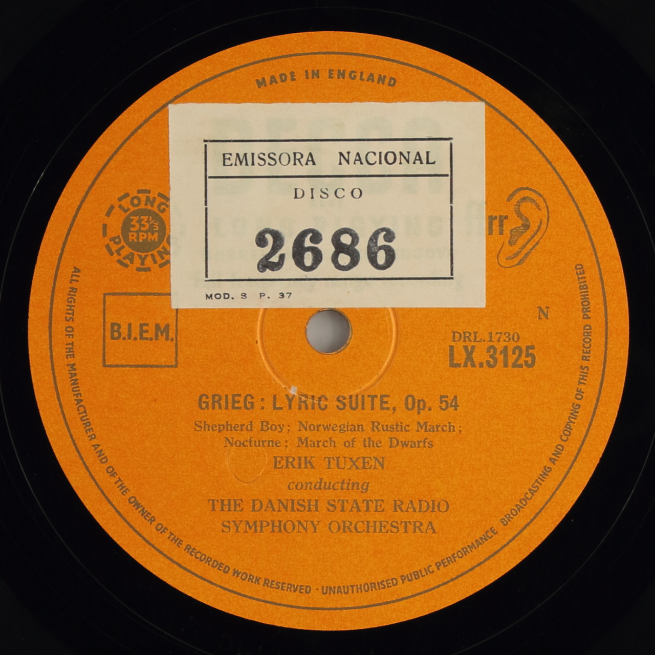 Grieg: Lyric Suite Opus 54 / Reesen: Himmerland