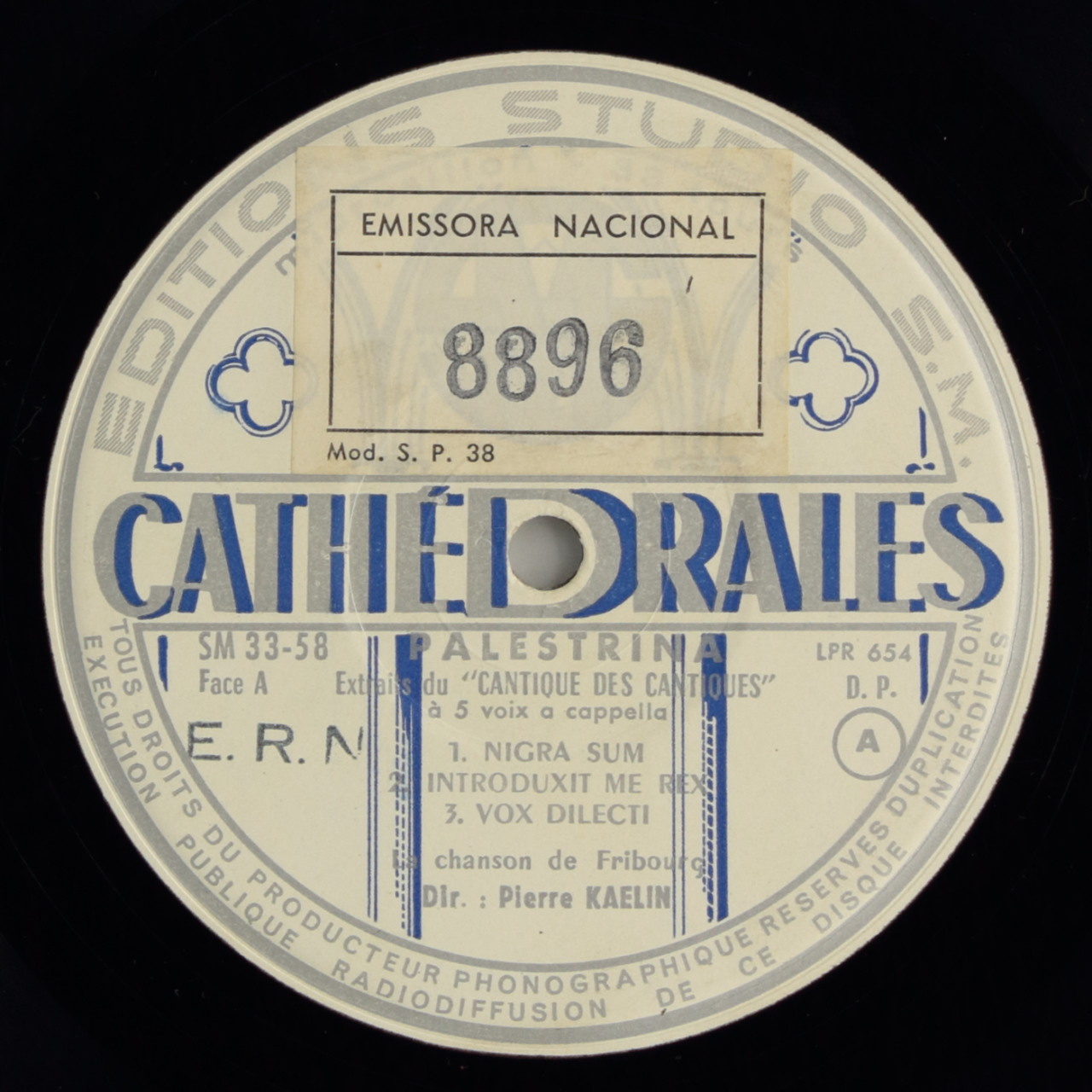 Palestrina: Extraits du Cantique des cantiques
