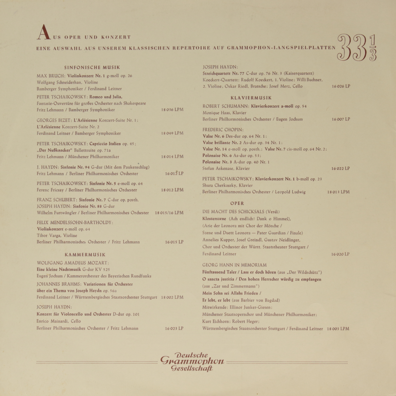 Bartok: Deux Portraits op. 5 / Blacher: Orchester-Variationen über ein Thema von Paganini op. 26