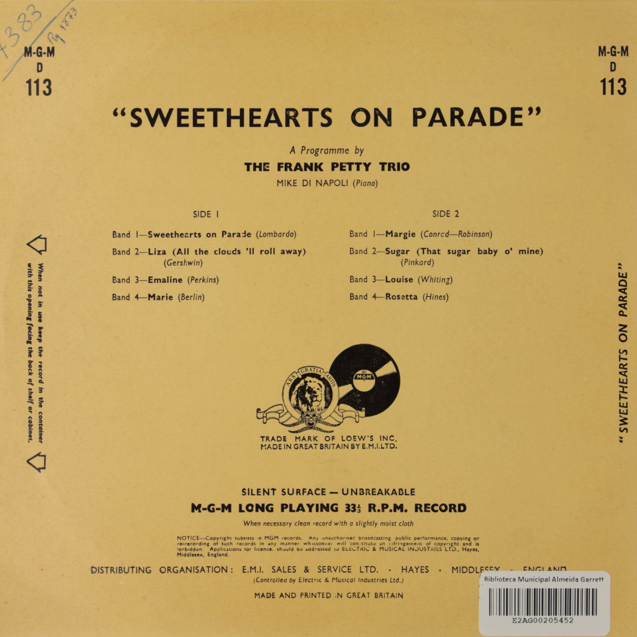 Sweethearts on Parade